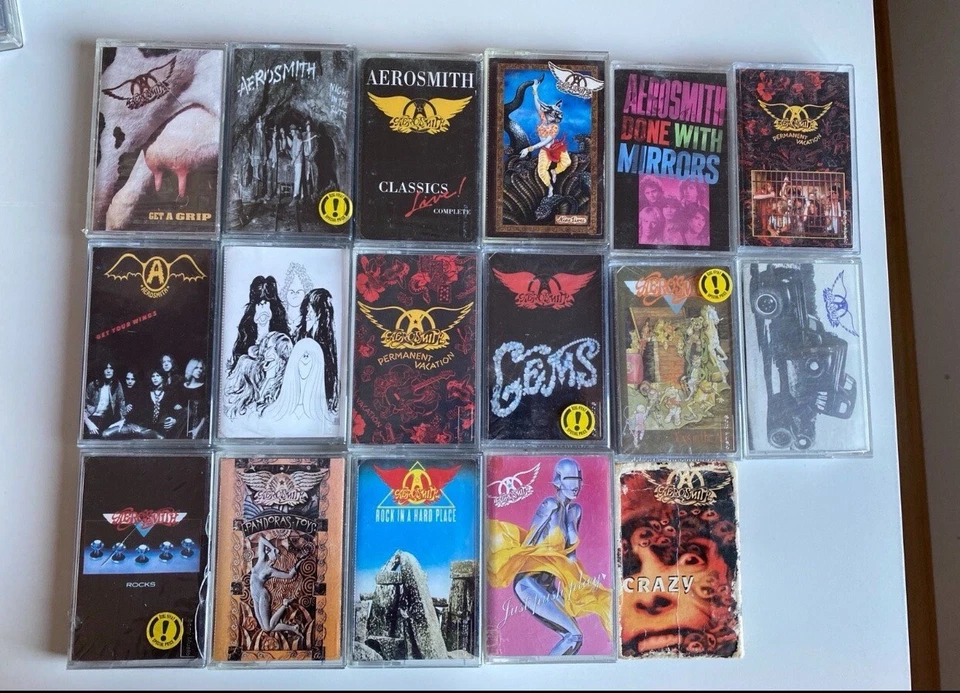 Aerosmith - Kassette / Tapes/Cassette Lot /Konvolut