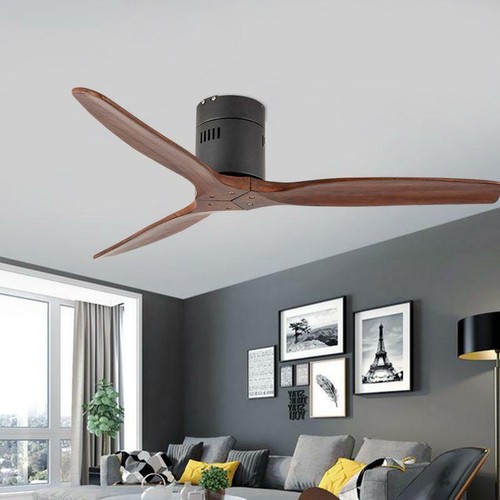 【1 Year Warranty】52'' 56'' 60'' Designer Ceiling Fan DC Motor w/ Remote Control - Picture 13 of 34