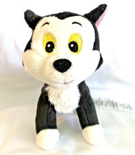 Disney Parks Pinocchio Figaro Cat Plush Doll Toy 9" Stuffed Animal with Tags