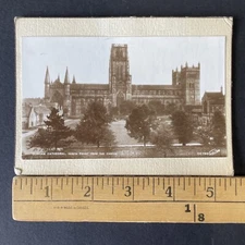 Durham Cathedral England U.K. Cabinet Card Walter Scott Antique 1910s Y20184