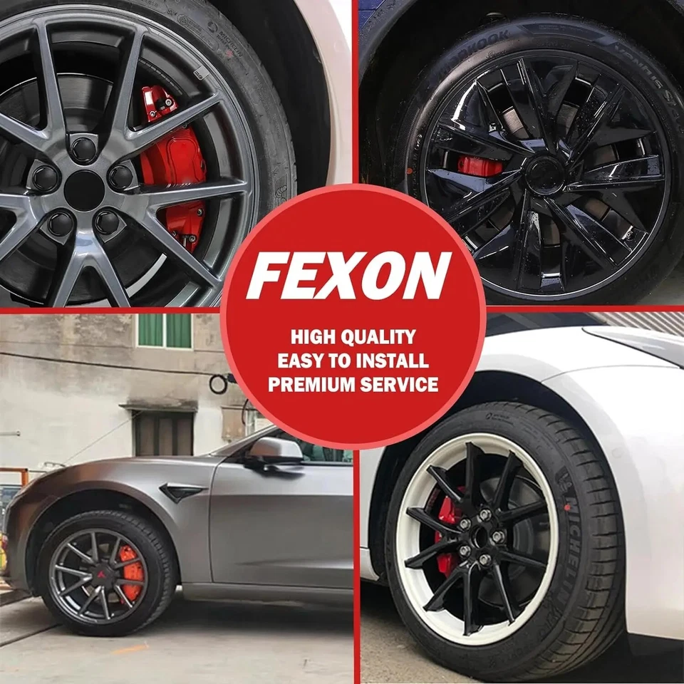 9 Colors Brake Caliper Cover For Tesla Model 3 2024 2025 Highland Accessories - Imagem 4 de 4