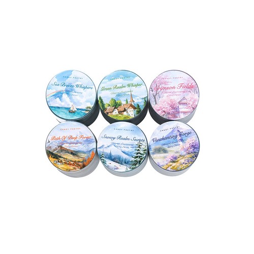 Countryside Sea PET Adhesive Tape Bullet Journals Planner Scrapbooking Stickers - Picture 8 of 14