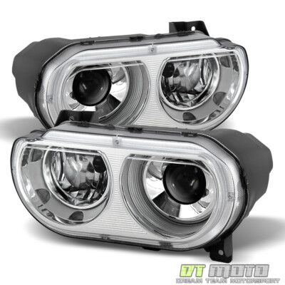 2008-2014 Dodge Challenger HID/Xenon Type Chrome Projector