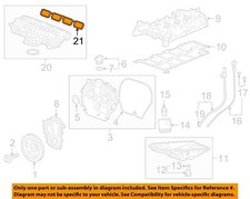GM OEM 19-23 Acadia EngineTransaxle Engine Parts-Intake Manifold Gasket 55488180