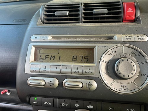 Honda Jazz Radio Stereo Player &Climate Controller 2007 MK1 GD 39100-SAA-E310-M1 - Picture 24 of 24