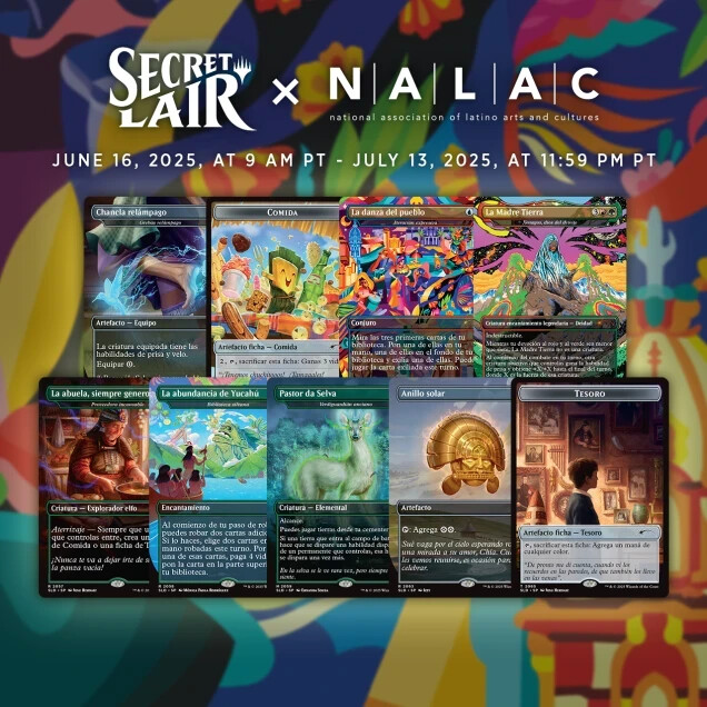 MTG Secret Lair ~ Nuestra Magia ~ SPANISH ~ Sealed in Hand