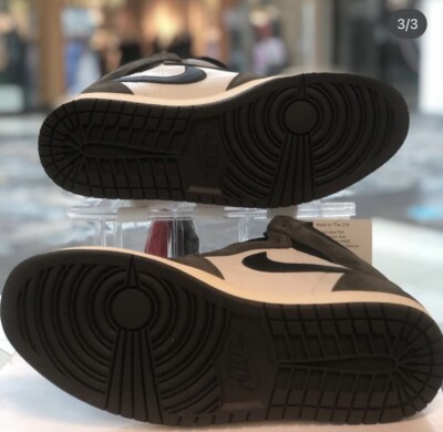 Jordan 1 Retro High OG x Travis Scott Mocha (Size 9.5) CD4487-100