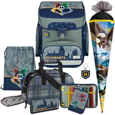 HARRY POTTER  SCOOLI EasyFit Schulranzen-Set 7tlg. mit Sporttasche und Schultüte