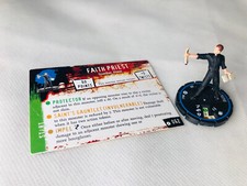 HorrorClix Priest #062 Blue Figure Model Vintage Horror Clix