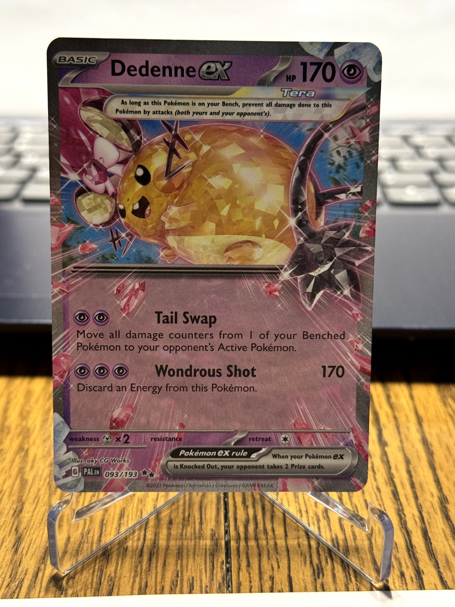 Dedenne ex - 093/193 - SV02: Paldea Evolved [DOUBLE RARE] | Ozzie Collectables