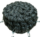 Rope Fender Short Button For Narrowboat Barge Canal Boat Rubber Core