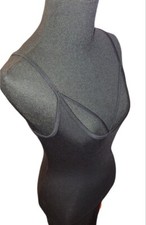 A ellen Women's dress black bodycon Sleeveless sexyfront #10