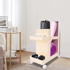 storage Rack Gym Equipment Storage Rack for Yoga Mat Yoga Ball Dumbbells