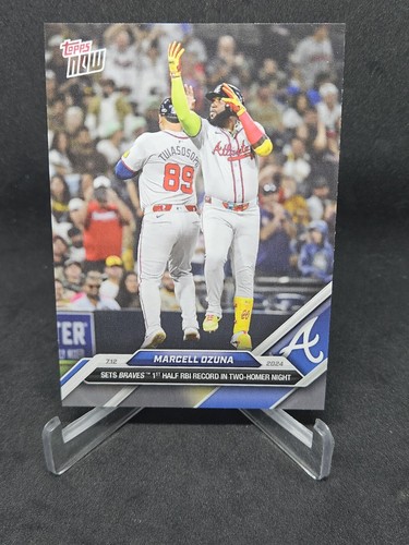 2024 Topps Now 411 Marcell Ozuna