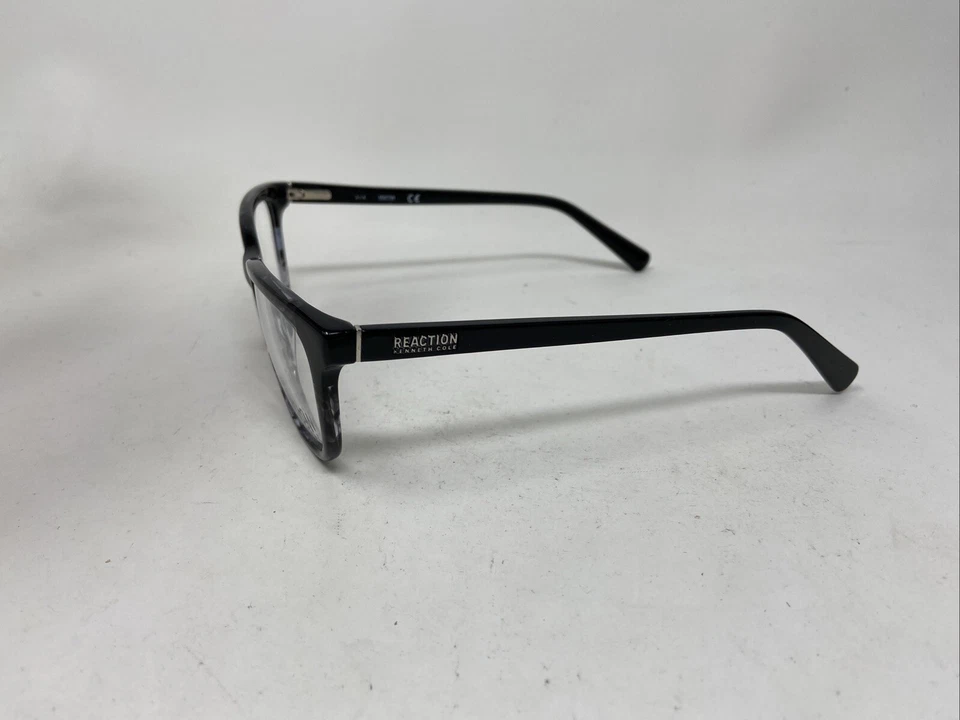 GAFAS REACTION KENNETH COLE KC0802 020 52-18-145 GRIS NEGRO BISAGRA FLEXIBLE XR74 Foto 2 de 4