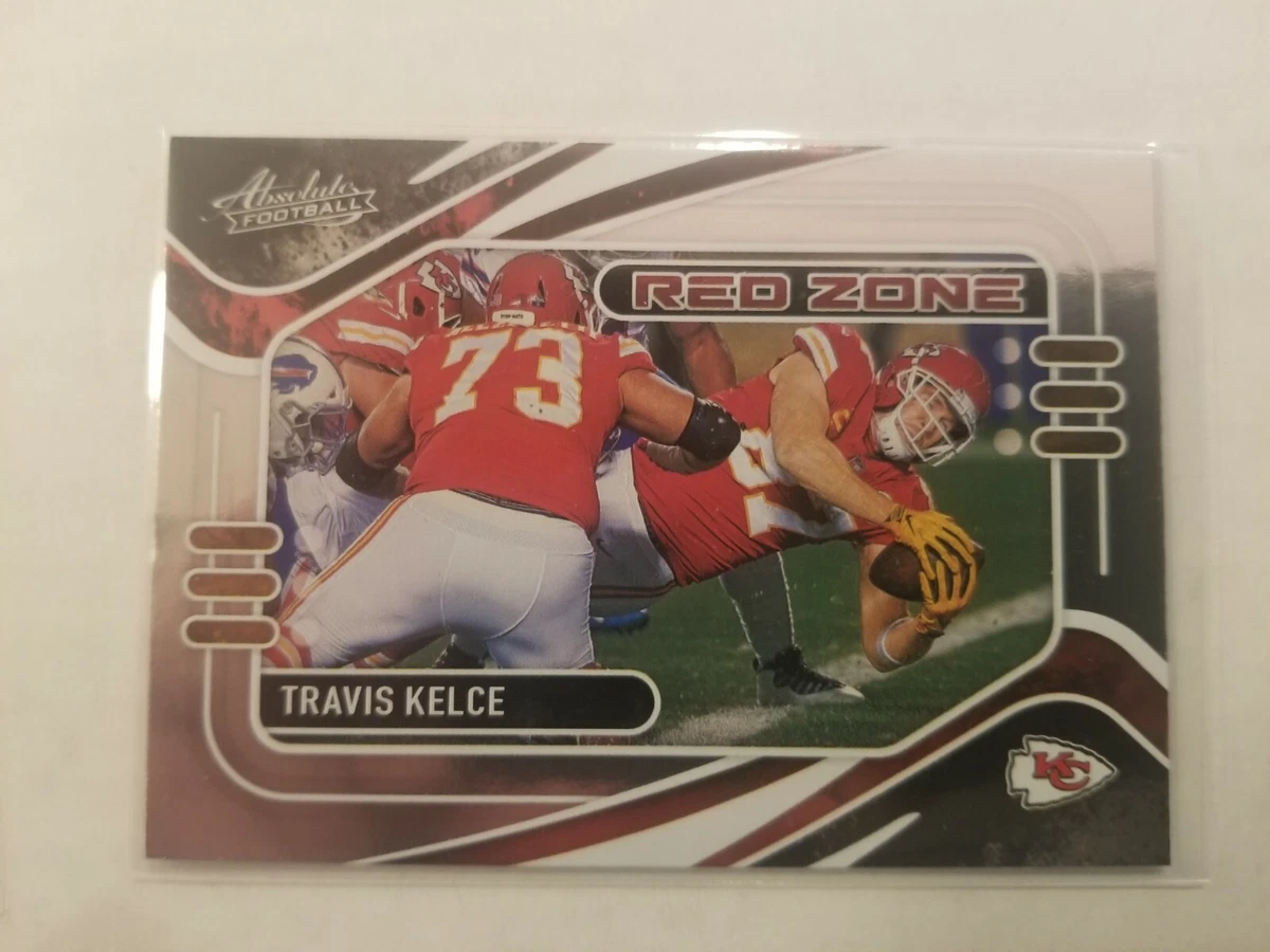2021 Absolute Football Red Zone Insert Travis Kelce RZ4 Kansas