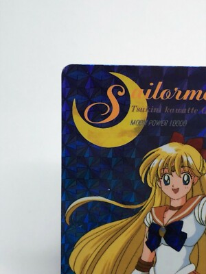Sailor Moon Card Mina Aino Sailor Venus Amada Prism Holo