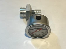 1969-1978 cb750 Honda oil pressure gauge kit with WHITE face gauge cb 750 