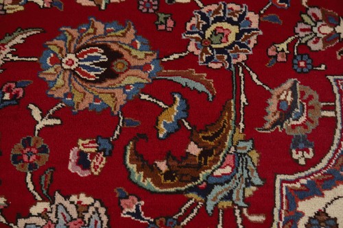 Vegetable Dye Wool Medallion Traditional Hand-knotted Vintage Large Rug 10x17 - Picture 9 of 21