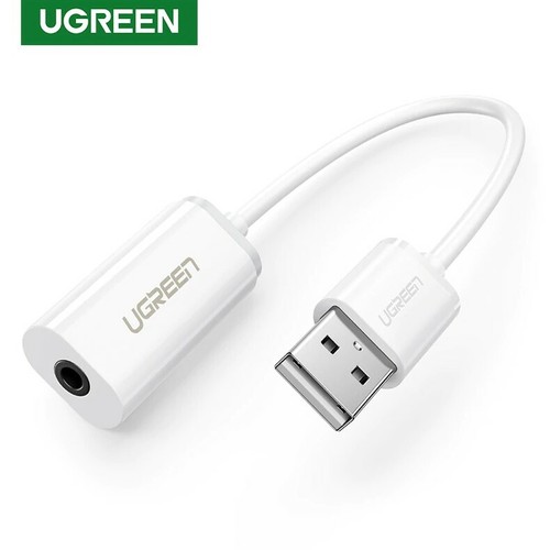 USB Sound Card 3.5mm Audio + Microphone 3D VIRTUAL 7.1 External Card UGREEN - Picture 13 of 26