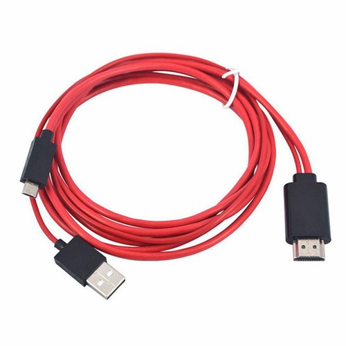 Micro Usb Adapter Cable Mobile Phone High Resolution 11-pin to - Photo 5/6