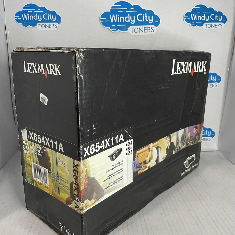 Lexmark X654X31G Black Extra High Yield Toner Cartridge for X654 X656 全新 — 第 2/2 张图片