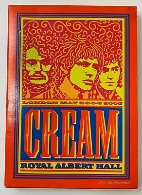 Cream - Royal Albert Hall London  DVD  2005  2 Disc Set