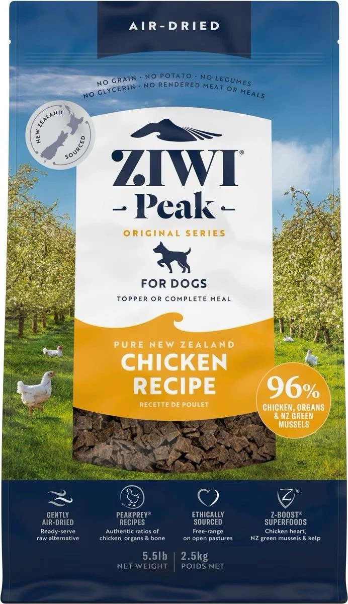 5.5# Ziwi Peak Air-Dried Chicken Dog Food