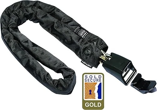 Sold Secure Gold Rated 1.5m Chain Lock – High Security Home Bike Lock - Image 4 of 4