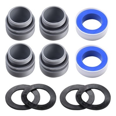 Simplify Poolwartung 40 mm Schlauch auf 112 Zoll Umbausatz für Intex Pools