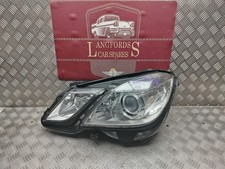MERCEDES E CLASS W212 09-13 Xenon Headlight Passenger Side N/S A2128205761 KZ
