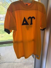 Vintage Delta Upsilon Russell Jersey Shirt Si...