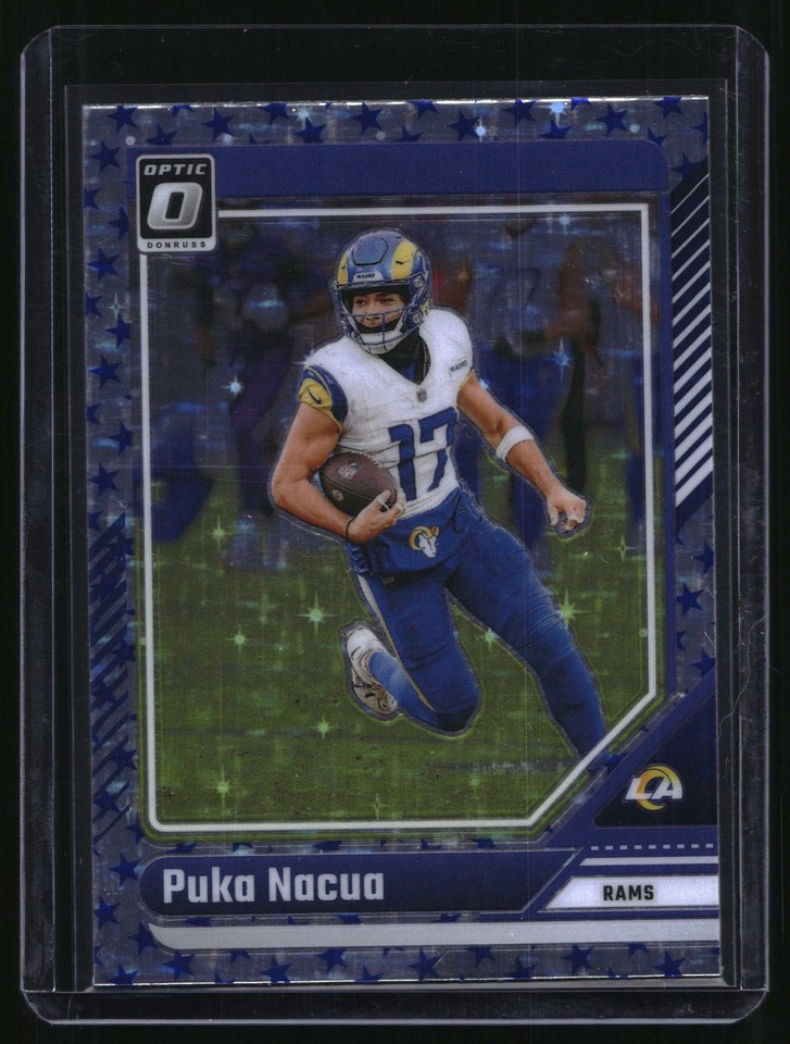 2024 Donruss Optic #115 Puka Nacua Stars Rams
