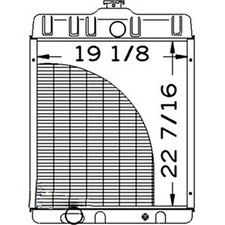 Radiator Fits Ih Fits Farmall 560 460 370414r92