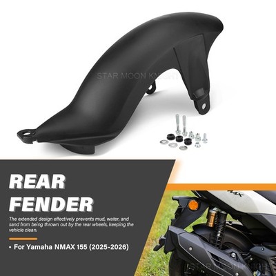 Rear Hugger Extension Fender Splash Guard Mudguard For N MAX V3 NMAX155 2025+