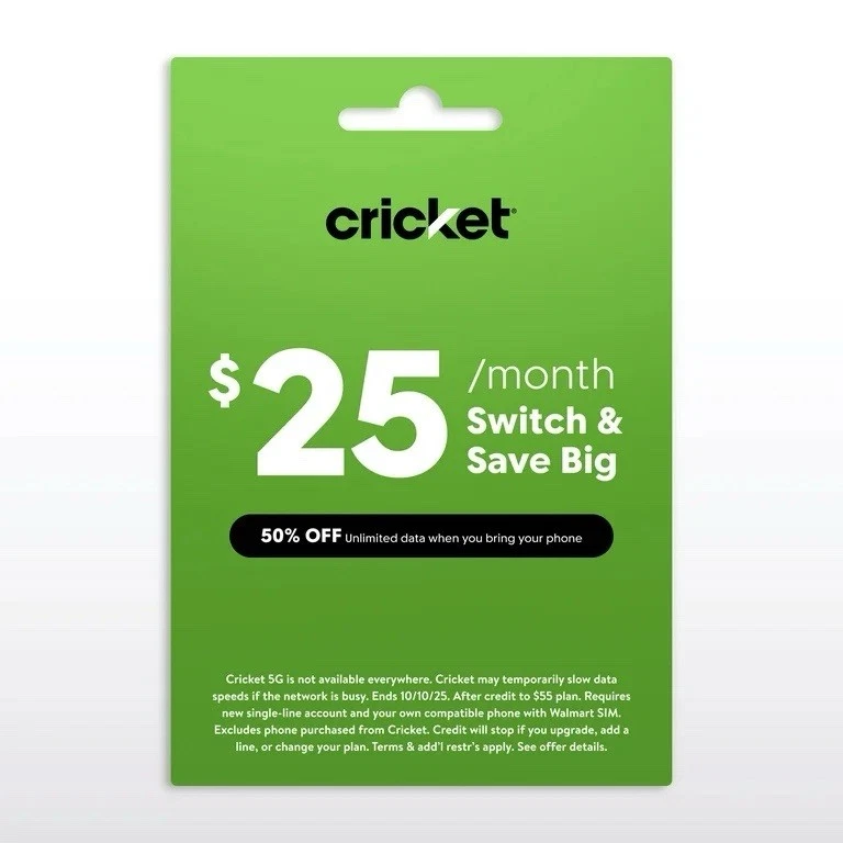 Cricket Wireless 3-in-1 5G SIM Card Kit - Image 2 of 4