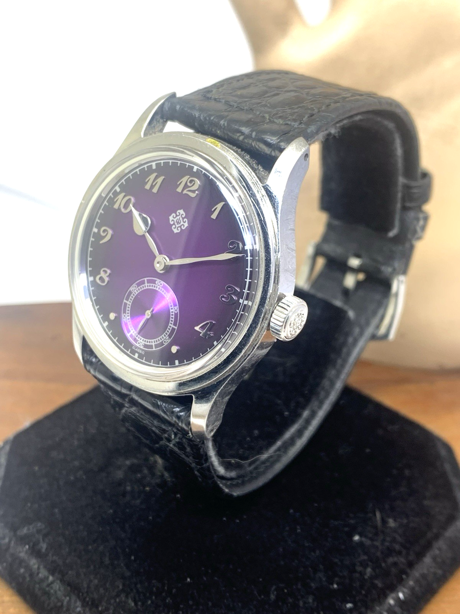 IXDAO Men's Watch JD-X06S Quartz Limited Ed Purple Dial Black