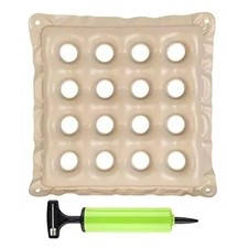 Inflatable Seat Cushion 17x17 for Pressure Relief, Wheelchair Air Waffle Pad