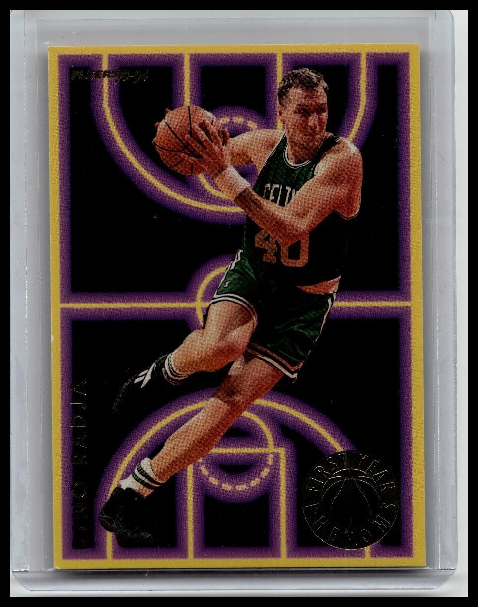 1993-94 Fleer - First Year Phenoms Dino Radja #7 (RC)
