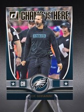 2025 Donruss Football - Champ Is Here - Nick Sirianni Eagles # CIH-NSI
