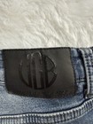 Vintage Genes Black Men’s Jeans Blue 32x32 Slim Straight Fit — photo 5