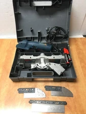 Bosch 1640VS Fine Cut Saw FS2000 Miter Table 3 Blades 2 Clamp & Case Tested