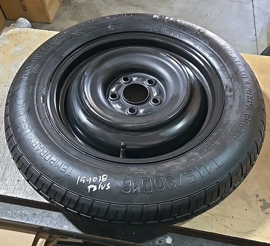 SPARE TIRE TOYOTA PRIUS 16" WHEEL RIM DONUT fits 2023 2024 2025 2026