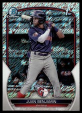 2023 Bowman Chrome JUAN BENJAMIN SHIMMER REFRACTOR GUARDIANS BCP-151