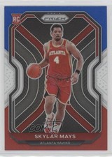 2020-21 Panini Prizm Red White & Blue Prizm Skylar Mays #255 0cx5