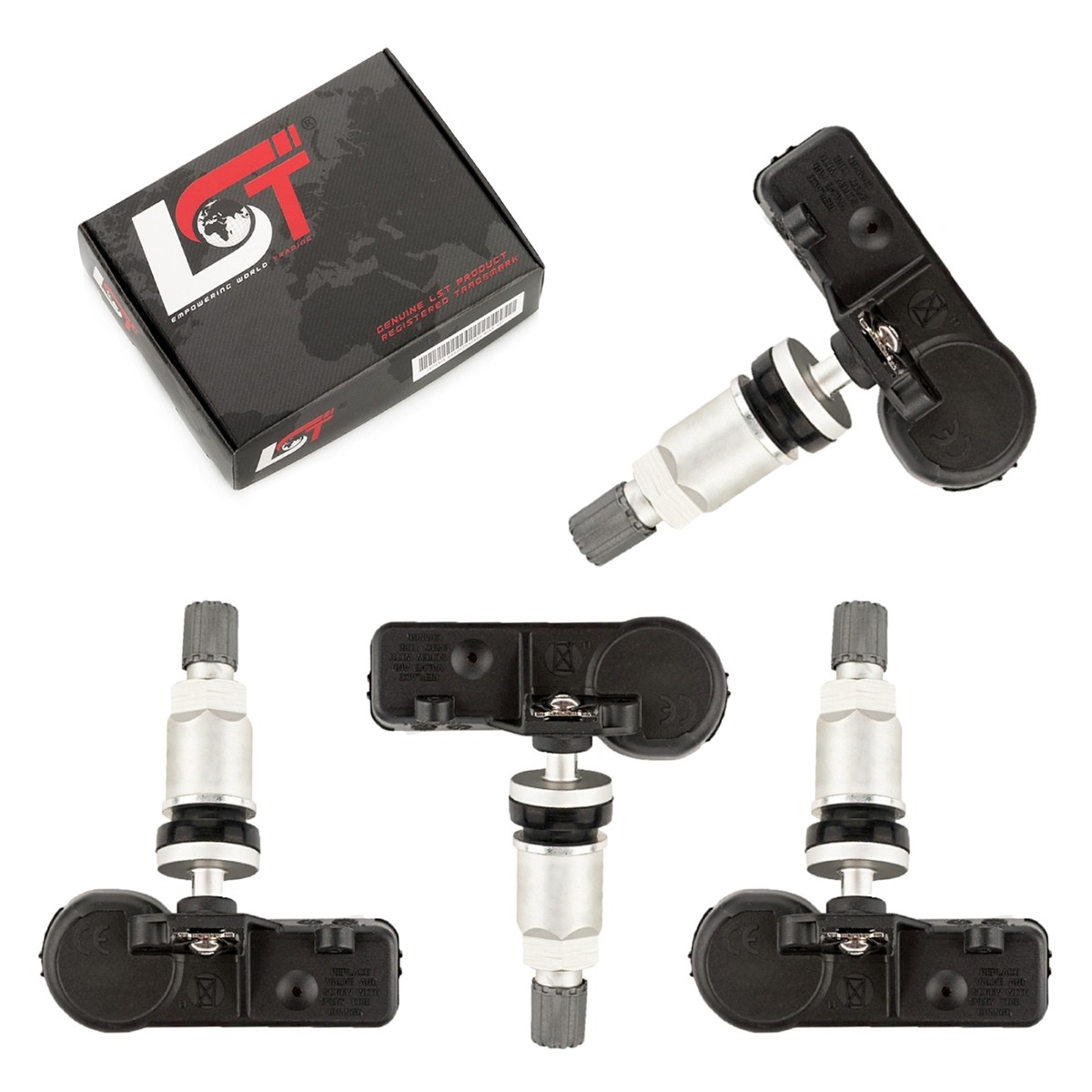 4x Tire Pressure Sensor TPMS Sensor Programmable 433 MHz for MCLAREN