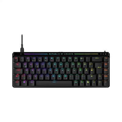 Asus Tastatur ROG Falchion Ace HFX magnetische Switche RGB Schwarz (Gebraucht)