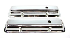 1968 Camaro Valve Covers Chrome Fits: 302 Z/28 SS-350 GM# 3923226