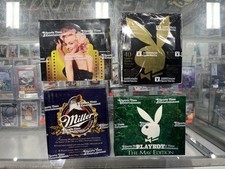 1995 Sports Time Playboy Centerfold May, Miller, Chromium, Marilyn II 4 Box Lot!