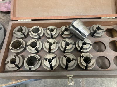 BALAS C8 SPRING COLLETS C 8 grinder mono set r6 r8 pratt whitney | eBay